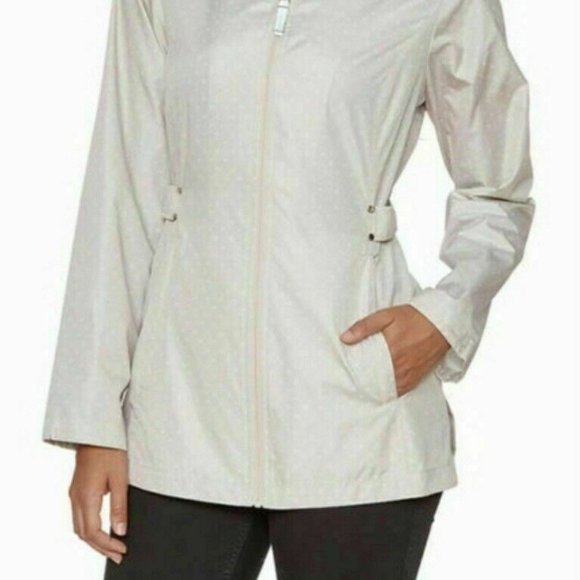 Jones NY Parka in a Pocket Packable Rain Jacket - Picture 3 of 5